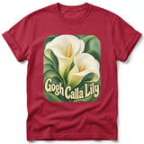 Gogh Calla Lily ~ Comfort Colors Premium Tee thumbnail 2