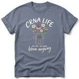 CRNA Life Bloom Anyway Tee thumbnail 4