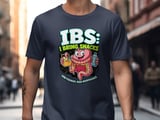 IBS T-Shirt, Funny Gut Tee, I Bring Snacks Shirt, Low FODMAP, High Maintenance, Digestive Health Awareness, Novelty Graphic Tee thumbnail 5