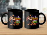 Haunted I'm On Duty Police Owl Mug thumbnail 2