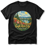 Gogh Rose City ~ Comfort Colors Premium Tee thumbnail 2