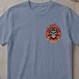 Road Reaper "Full Throttle" Vintage Biker T-Shirt thumbnail 6