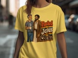 Fueled by Jesus & Coffee T-Shirt | Retro Christian Faith Tee Vintage Jesus Lover Gift for Him Her Spiritual Coffee Lover Apparel thumbnail 18