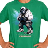 Gorilla Gamer Shirt for Toddler, Funny Virtual Reality Gaming Tee, Kids Birthday Gift, Pixo League by Farron House thumbnail 9