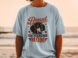 Proud Dachshund Mom Tee thumbnail 1