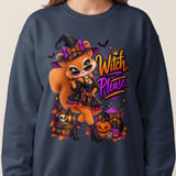 Witch Please Sally the Squirrel Sweatshirt thumbnail 8