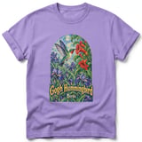 Gogh Hummingbird ~ Comfort Colors Premium Tee thumbnail 6