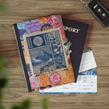 Vintage Japanese Stamp Passport Cover thumbnail 4