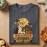 Halloween Nurse Boo Crew Tee thumbnail 2