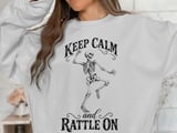 Keep Calm and Rattle On Tee thumbnail 10