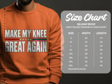Make My Knee Great Again Orthopedic Surgery Recovery Post Op Patient Standard T-Shirt thumbnail 7