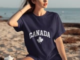 Canada Maple Leaf Varsity Tee thumbnail 2