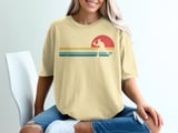 Pickleball Comfort Colors Shirt, Retro Sunset Player Silhouette, Vintage Graphic Tee thumbnail 13