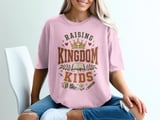 Raising Kingdom Kids Distressed Print for Christian Mom, Faith-Based Parent Gift, Religious Family Other thumbnail 3
