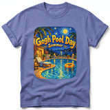 Gogh Pool Day ~ Comfort Colors Premium Tee thumbnail 10