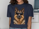 Cool German Shepherd Tee thumbnail 4