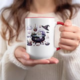 Halloween Mug, Ghost Spa Day, Witchcraft Brew, Spooky Season Decor, Cute Halloween Gift, Halloween Party Mug, Halloween Coffee Mug thumbnail 3