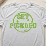 Pickleball Sport-Tek Performance Tee, Get Pickled Distressed Graphic, Athletic Open-Play Court Apparel thumbnail 10