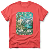 Gogh Glacier ~ Comfort Colors Premium Tee thumbnail 1