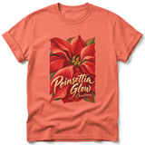Poinsettia Glow ~ Comfort Colors Premium Tee thumbnail 4