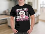 Bichon Frise Big Personality Tee thumbnail 2