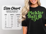 Pickleball Comfort Colors Shirt, Pickle Ball Retro Groovy Style, Vintage Graphic Tee for Players thumbnail 14