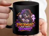 Fake Jewelry Scary Raven Jeweler Mug thumbnail 17