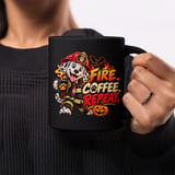 Fire Coffee Repeat Mug thumbnail 1