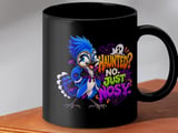 Haunted No Just Nosy Blue Jay Mug thumbnail 8