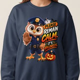 Halloween Officer Hoot the Owl Sweatshirt thumbnail 14