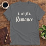 I Write Romance Softstyle Tee thumbnail 2