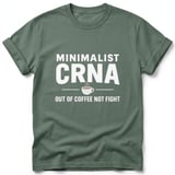 Minimalist CRNA Coffee Tee thumbnail 9