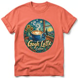 Gogh Latte ~ Comfort Colors Premium Tee thumbnail 4