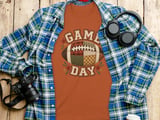 Patchwork Game Day Football Tee or Sweatshirt thumbnail 7