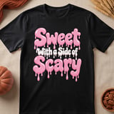 Sweet With a Side of Scary Tee thumbnail 6