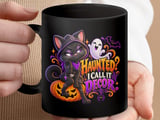 Haunted I Call It Decor Cat Mug thumbnail 17