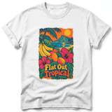Flat Out Tropical ~ Comfort Colors Premium Tee thumbnail 9