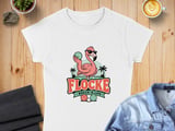 Retro Bocce Ball Flamingo T-Shirt, Funny 'Flocke Bocce Is Life' Summer Tee, Vintage Outdoor Game Shirt Gift for Him Her, Vacation Apparel thumbnail 5