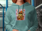 Cozy Fall Alligator Pumpkin Spice Sweatshirt, Retro Crocodile Halloween Vibes Hoodie, Cute Autumn T-Shirt Gift thumbnail 12