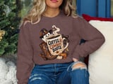 Coffee & Cowboy Boots Tee or Sweatshirt thumbnail 6