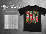 Silent Night Nurse Christmas Tee thumbnail 10