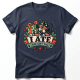 I Ate The Gift Tag Dachshund Tee thumbnail 3