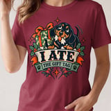 I Ate The Gift Tag Dachshund Tee thumbnail 14