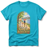 Gogh Sunday Stroll ~ Comfort Colors Premium Tee thumbnail 5