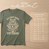 US Coast Guard Veteran Tee thumbnail 14