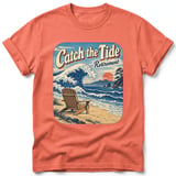 Catch the Tide ~ Comfort Colors Premium Tee thumbnail 4