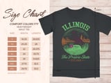 Illinois The Prairie State Est. 1818 Graphic Tee thumbnail 7