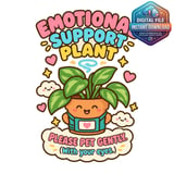 Emotional Support Plant Mug Wrap thumbnail 2