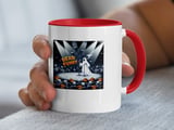 Halloween Mug, Funny Ghost, Spooky Season Mug, Dead Funny Mug, Halloween Ghost Mug, Pumpkin Halloween Mug, Skeleton Mug, Comedian Mug thumbnail 1