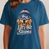 Let's Hit The Slopes Dog Tee thumbnail 15